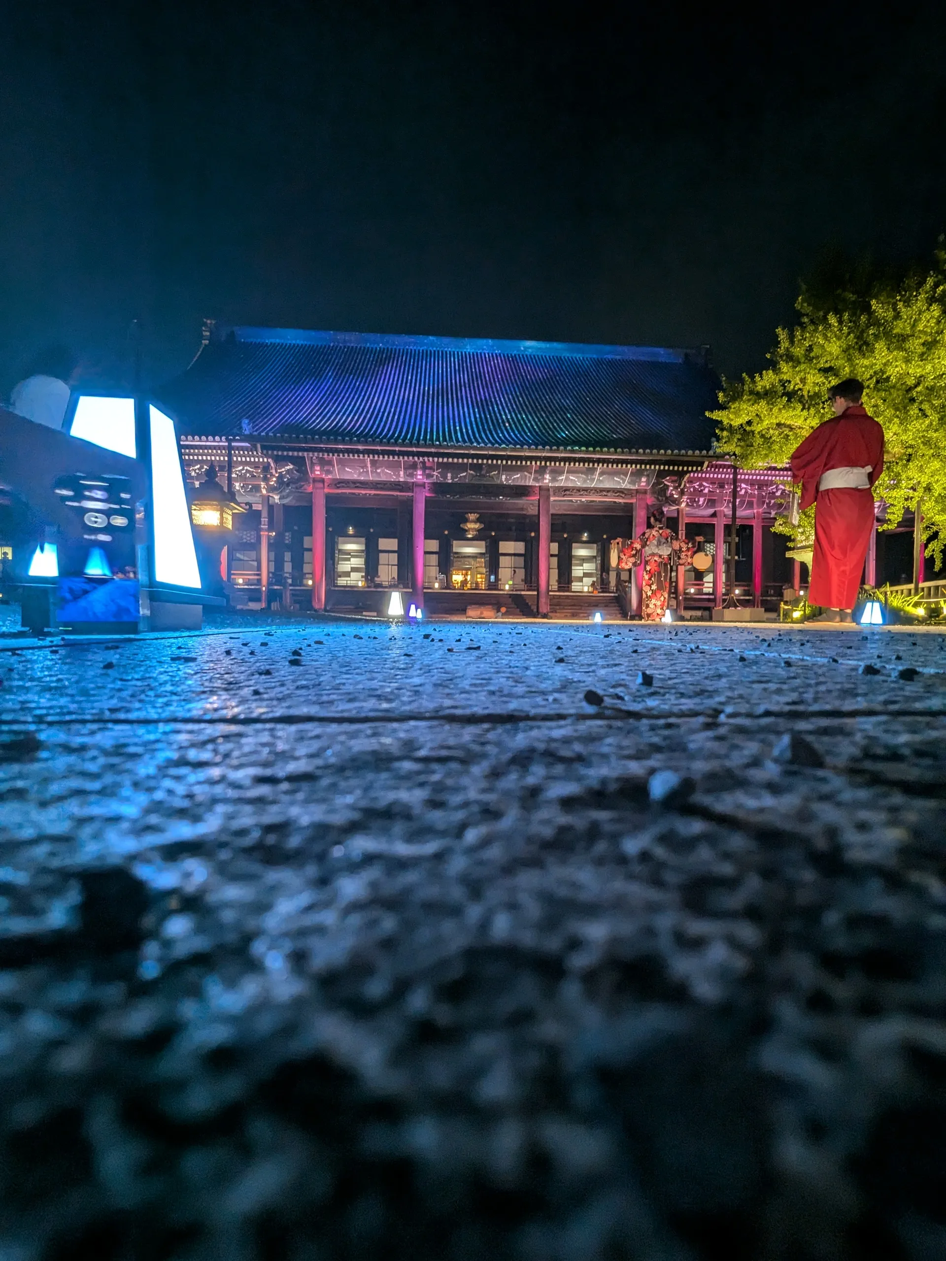 夜の西本願寺